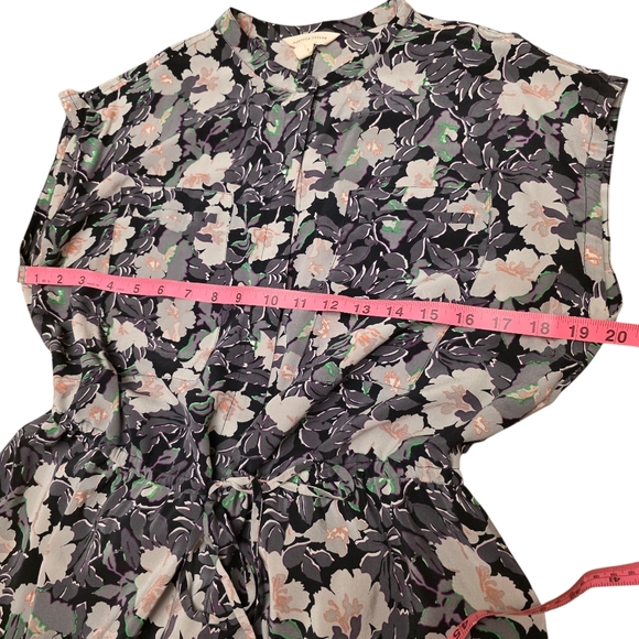 Rebecca Taylor Floral Silk Dress Size 6 - Picture 6 of 13